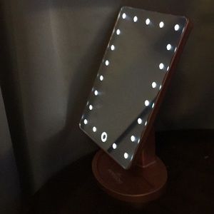 Mini vanity mirror